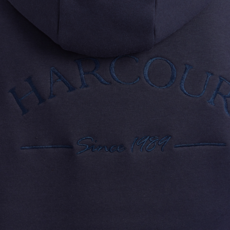 Harcour - Sweat à capuche femme Charlie marine