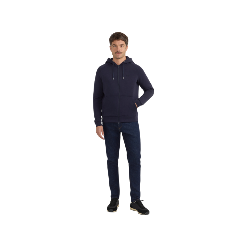 Harcour - Sweat à capuche homme Connor marine