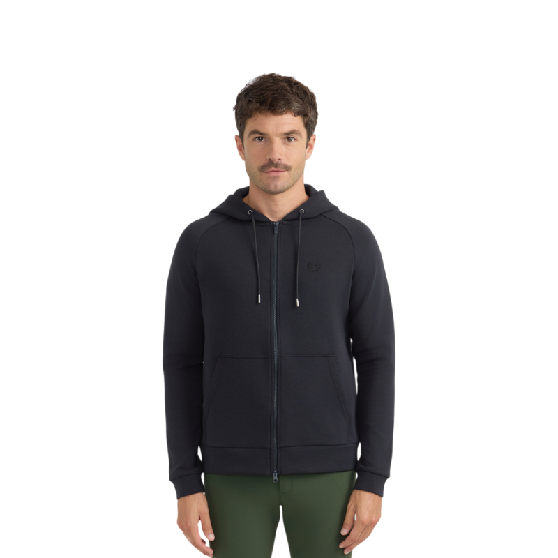 Harcour - Sweat à capuche homme Connor noir