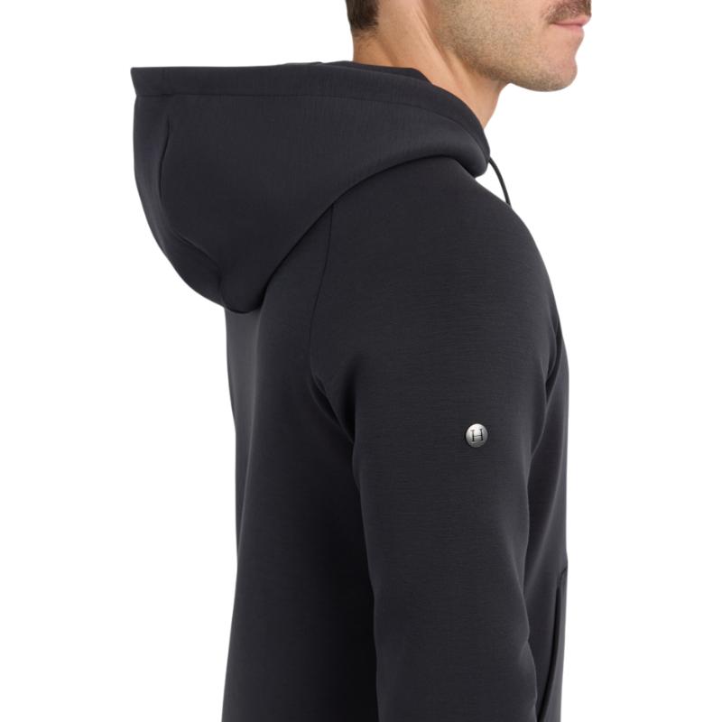 Harcour - Sweat à capuche homme Connor noir