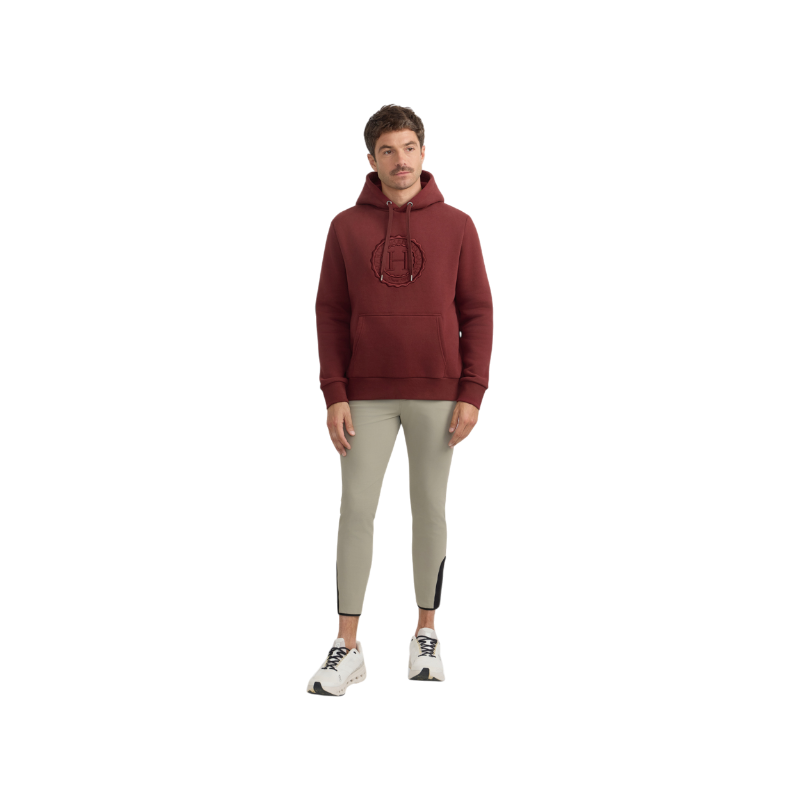 Harcour - Sweat à capuche unisexe Samy vigne