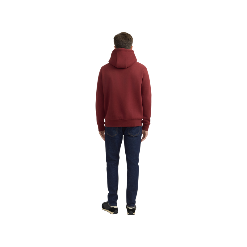Harcour - Sweat à capuche unisexe Samy vigne