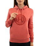 Harcour - Sweat manches longues femme Sama pamplemousse | - Ohlala