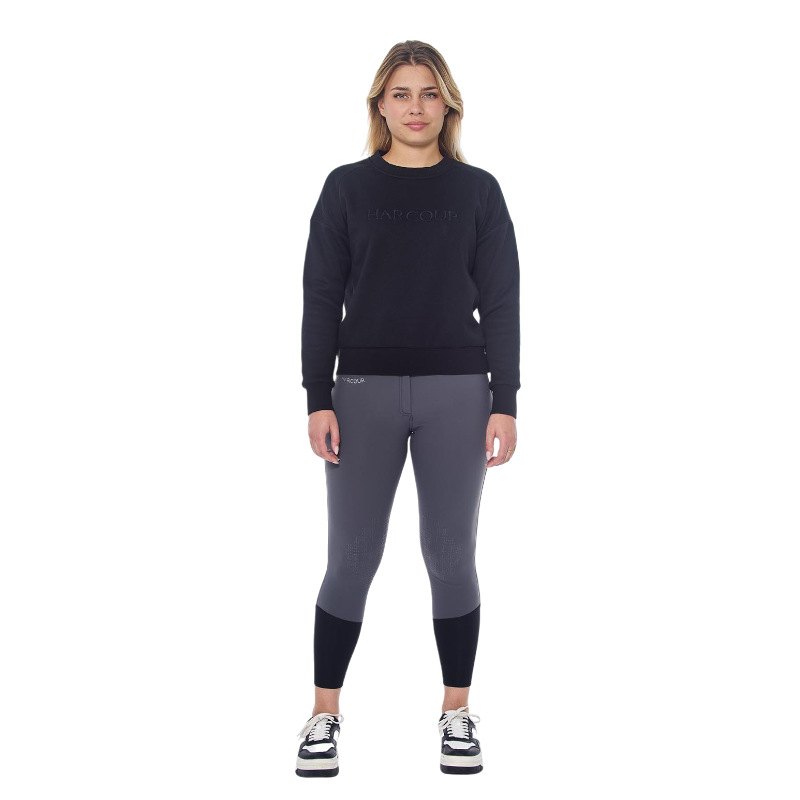 Harcour - Sweat manches longues femme Sirius noir