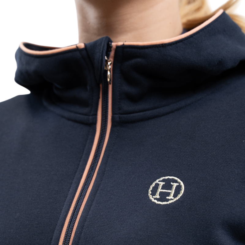 Harcour - Sweat manches longues femme Strella marine