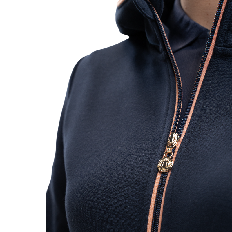 Harcour - Sweat manches longues femme Strella marine