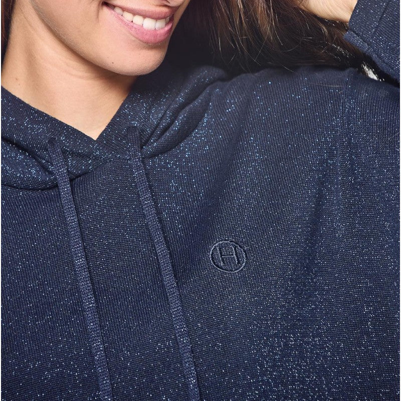 Harcour - Sweat manches longues femme Swambo marine shiny