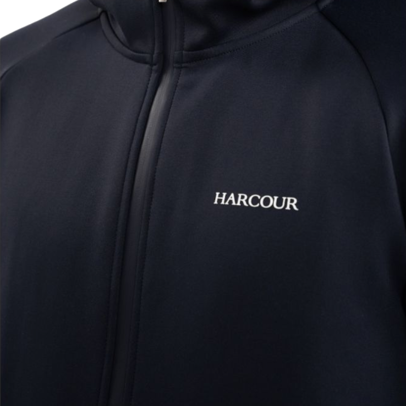 Harcour - Sweater lange mouwen heren Frank marineblauw