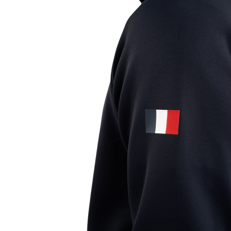Harcour - Sweater lange mouwen heren Frank marineblauw