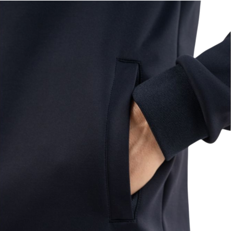 Harcour - Sweater lange mouwen heren Frank marineblauw