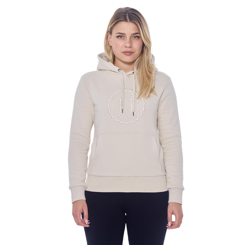 Harcour - Sweat manches longues unisexe Samy ivoire