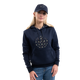 Harcour - Sweat manches longues unisexe Samy marine mosaic | - Ohlala