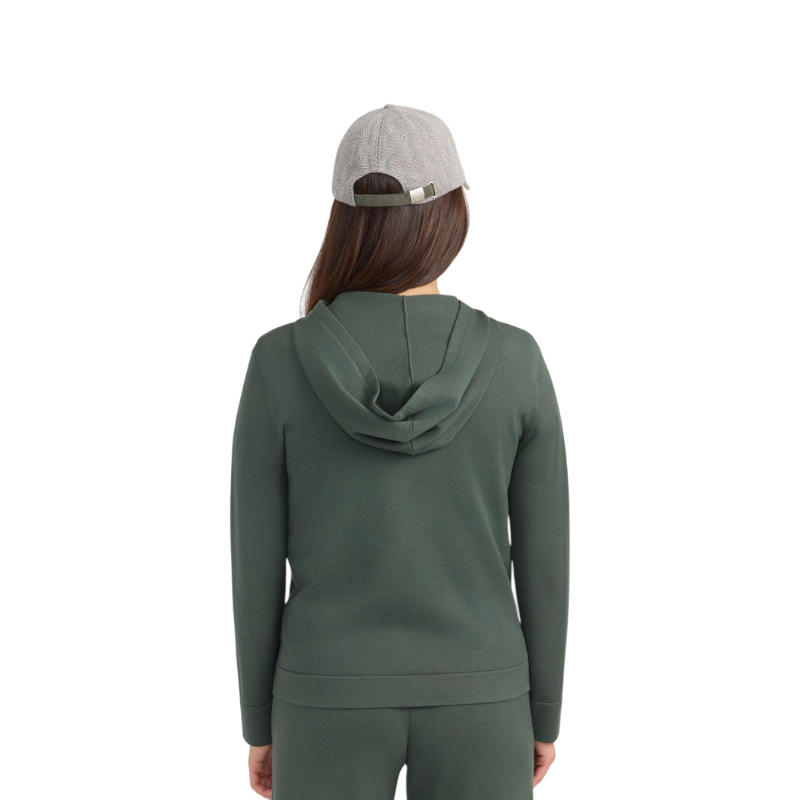 Harcour - Sweat manches longues zippé femme Amelie trèfle