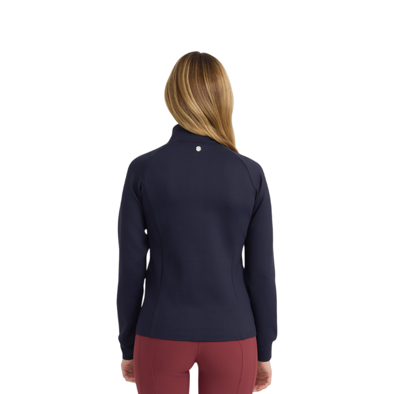 Harcour - Sweat technique zippé femme Clotilde marine