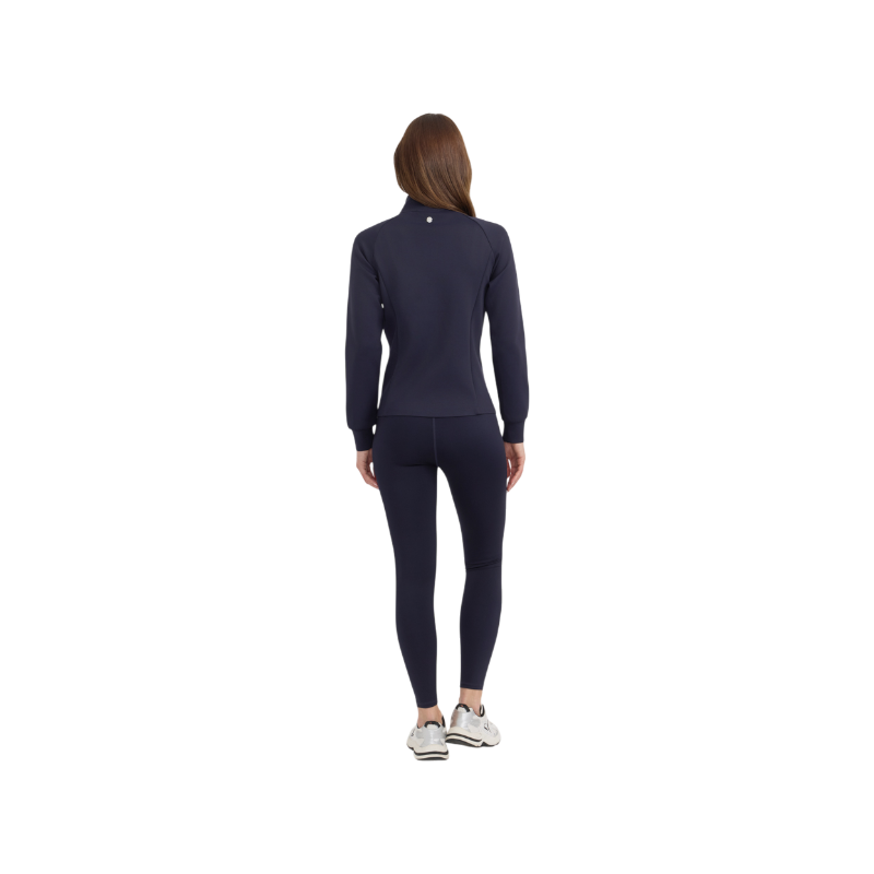 Harcour - Sweat technique zippé femme Clotilde marine