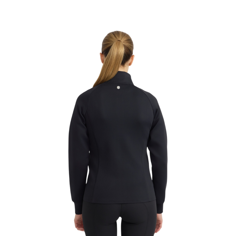 Harcour - Sweat technique zippé femme Clotilde noir