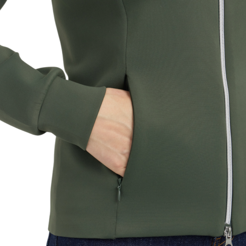 Harcour - Sweat technique zippé femme Clotilde trèfle