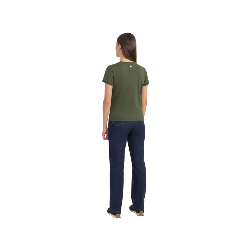 Harcour - T-shirt femme manches courtes Aquila trèfle