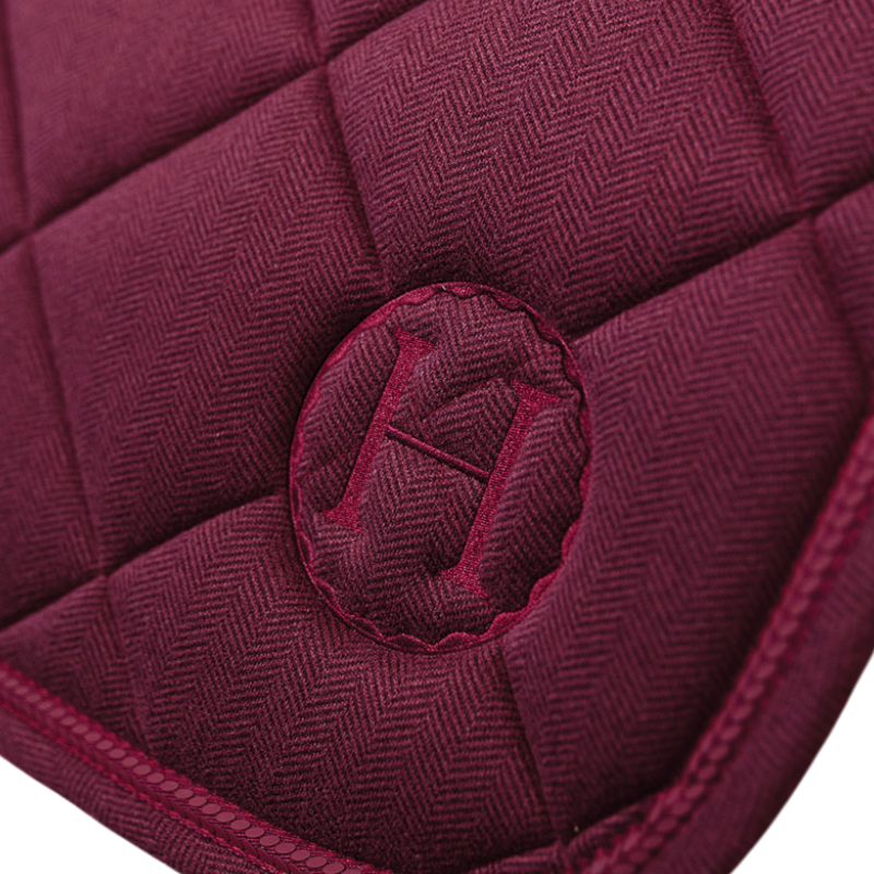 Harcour - Tapis de dressage Charma chevron/ vigne