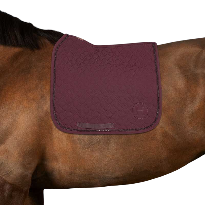 Harcour - Tapis de dressage Saphir aubergine