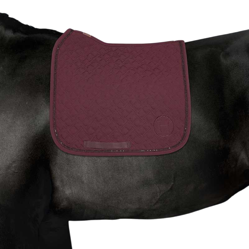 Harcour - Tapis de dressage Saphir aubergine