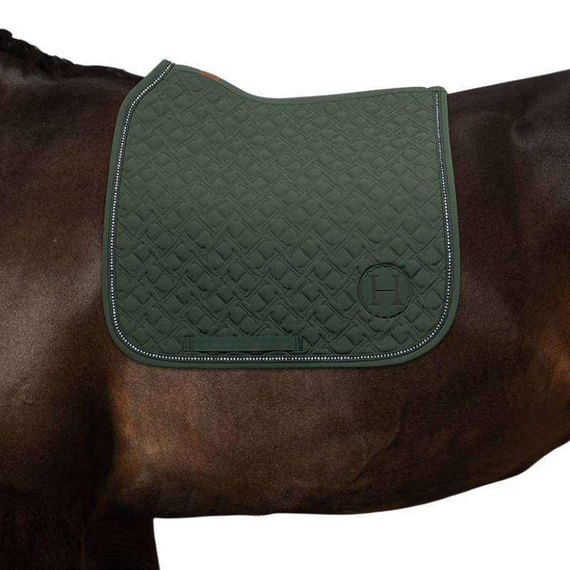 Harcour - Tapis de dressage Saphir trèfle