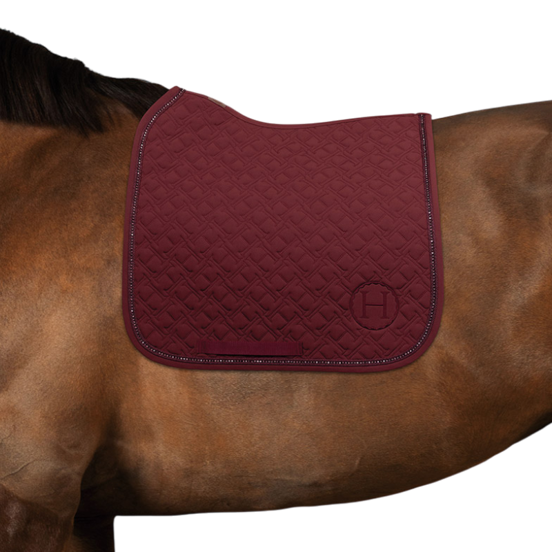 Harcour - Tapis de dressage Saphir vigne