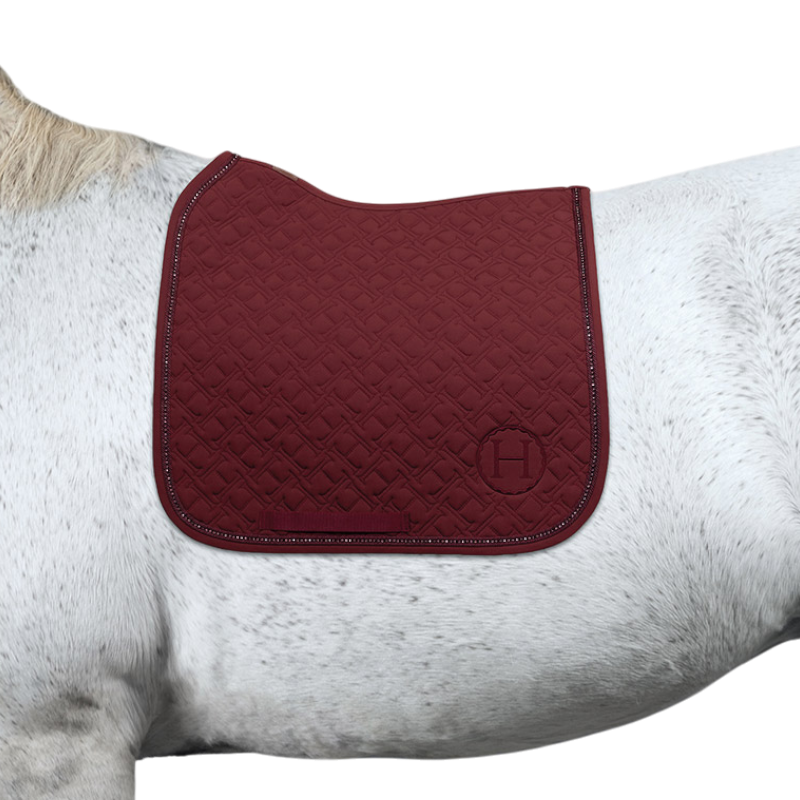 Harcour - Tapis de dressage Saphir vigne