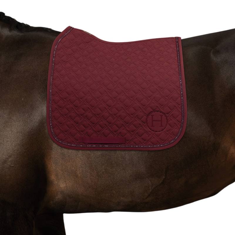 Harcour - Tapis de dressage Saphir vigne