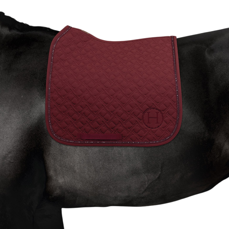 Harcour - Tapis de dressage Saphir vigne