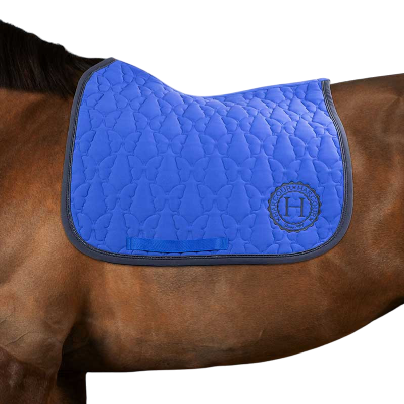 Harcour - Tapis de dressage Vaillant bleu électrique