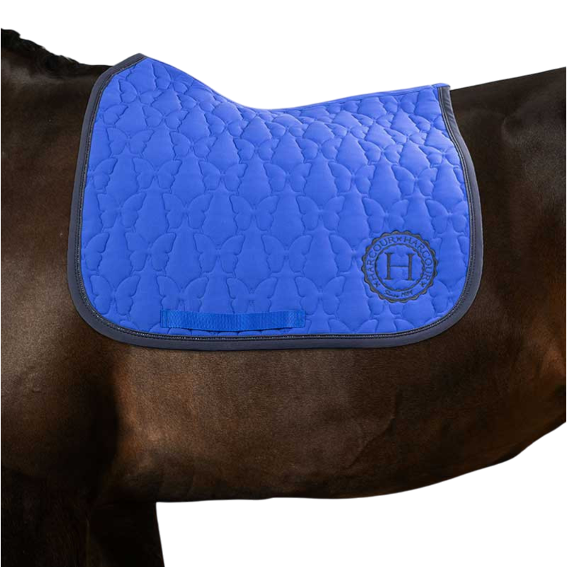 Harcour - Tapis de dressage Vaillant bleu électrique