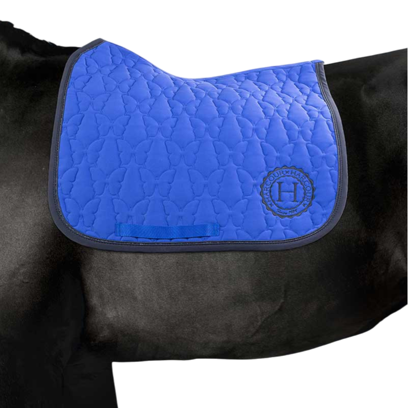 Harcour - Tapis de dressage Vaillant bleu électrique