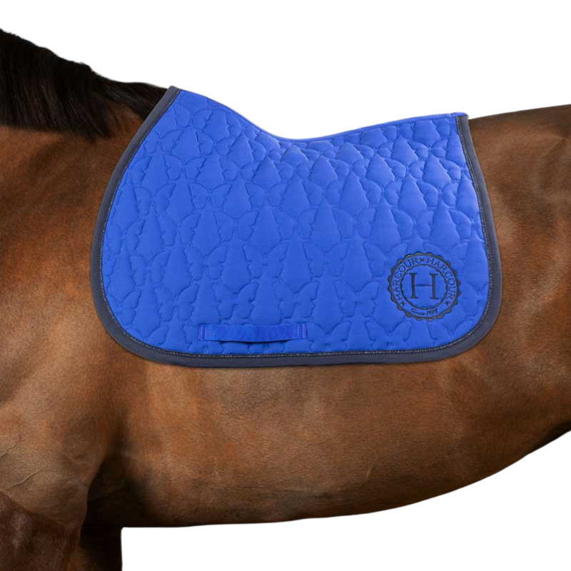 Harcour - Tapis de dressage Vaillant bleu électrique