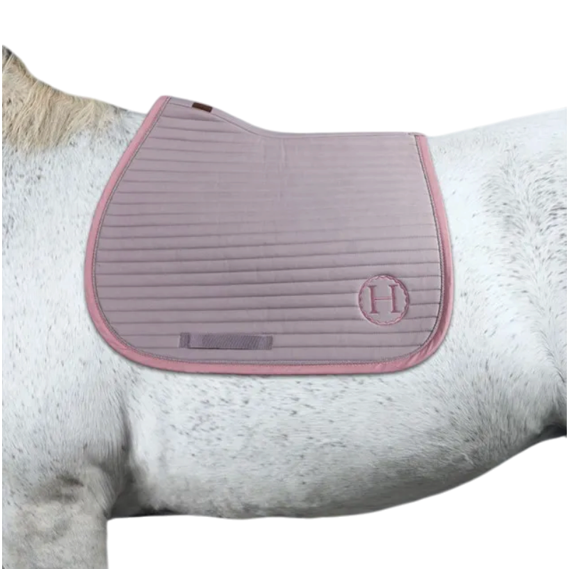 Harcour - Tapis de selle Abbey gris clair