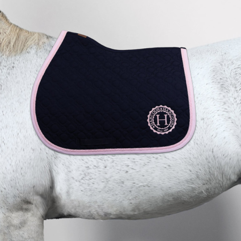 Harcour - Tapis de selle Cadence marine