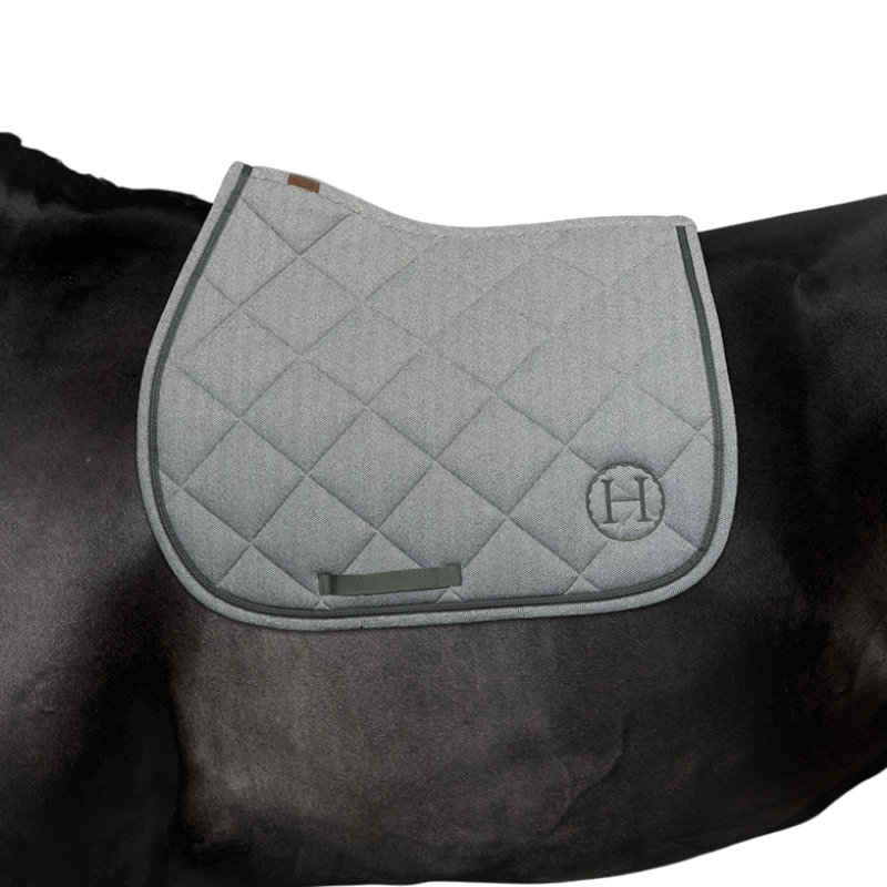 Harcour - Tapis de selle Charma chevron/ trèfle