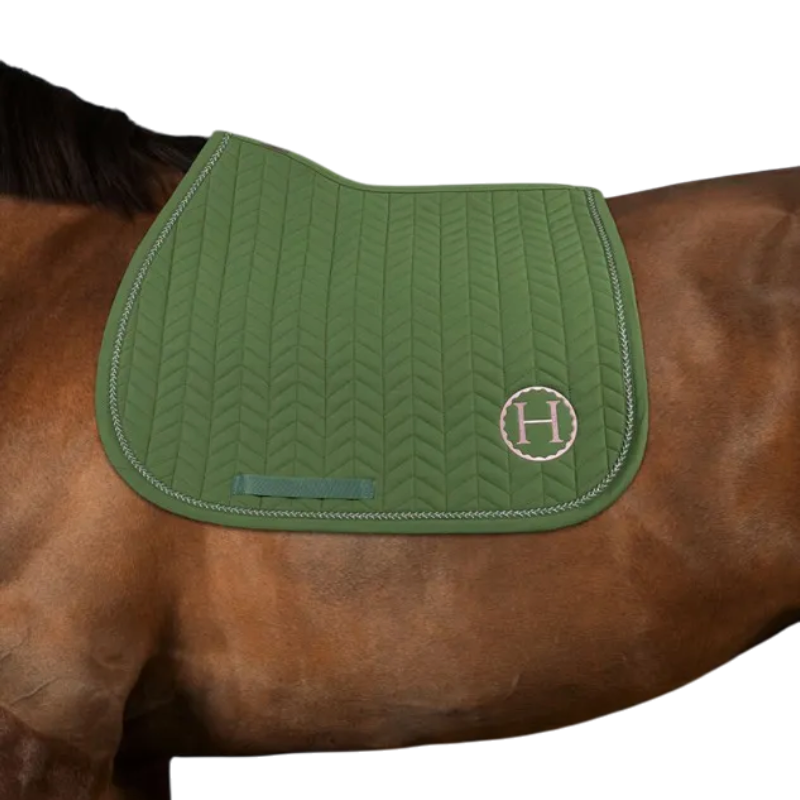Harcour - Tapis de selle Ernie vert
