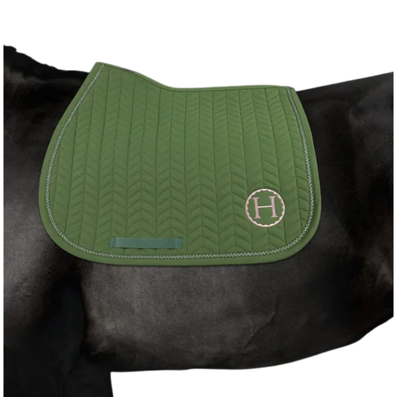 Harcour - Tapis de selle Ernie vert