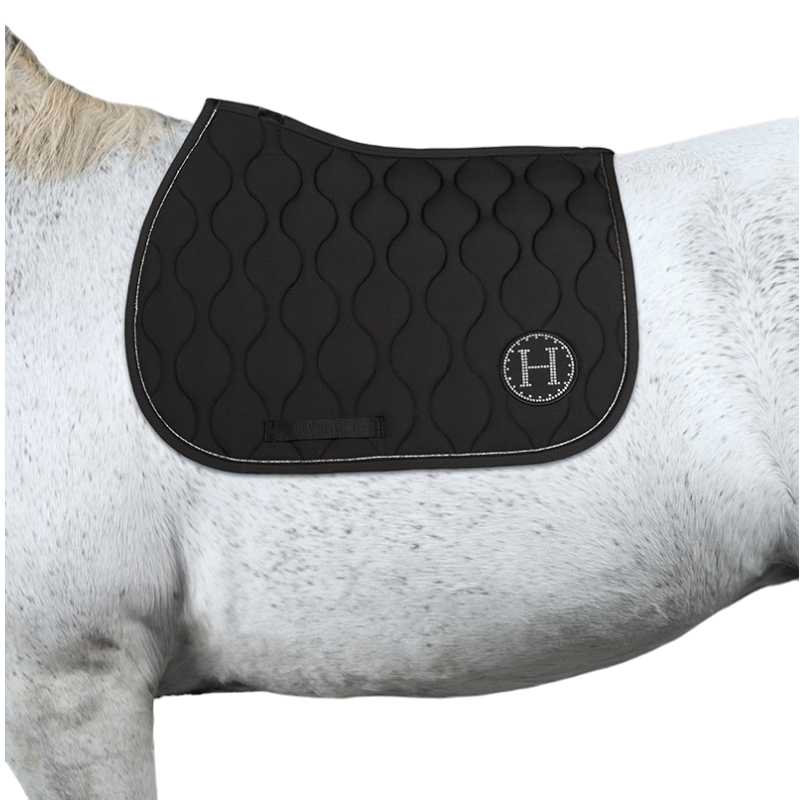 Tapis de selle Ivana noir - Harcour