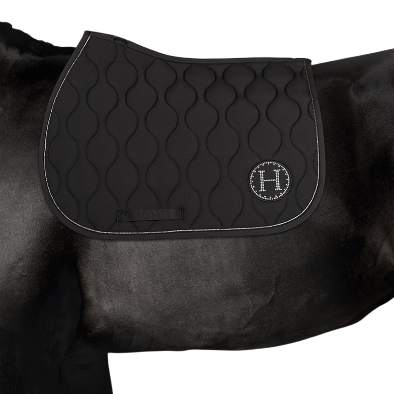 Tapis de selle Ivana noir - Harcour