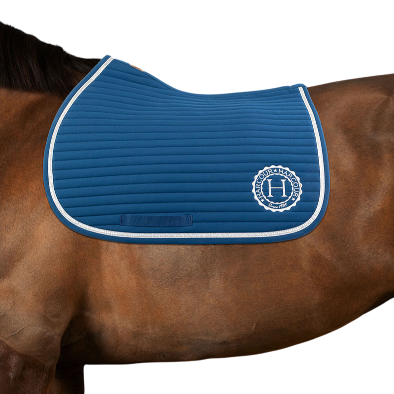 Harcour - Tapis de selle Karembar bleu lagon