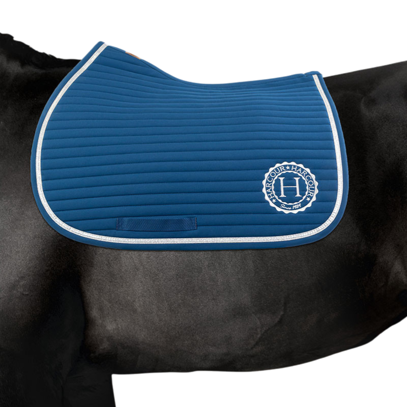 Harcour - Tapis de selle Karembar bleu lagon