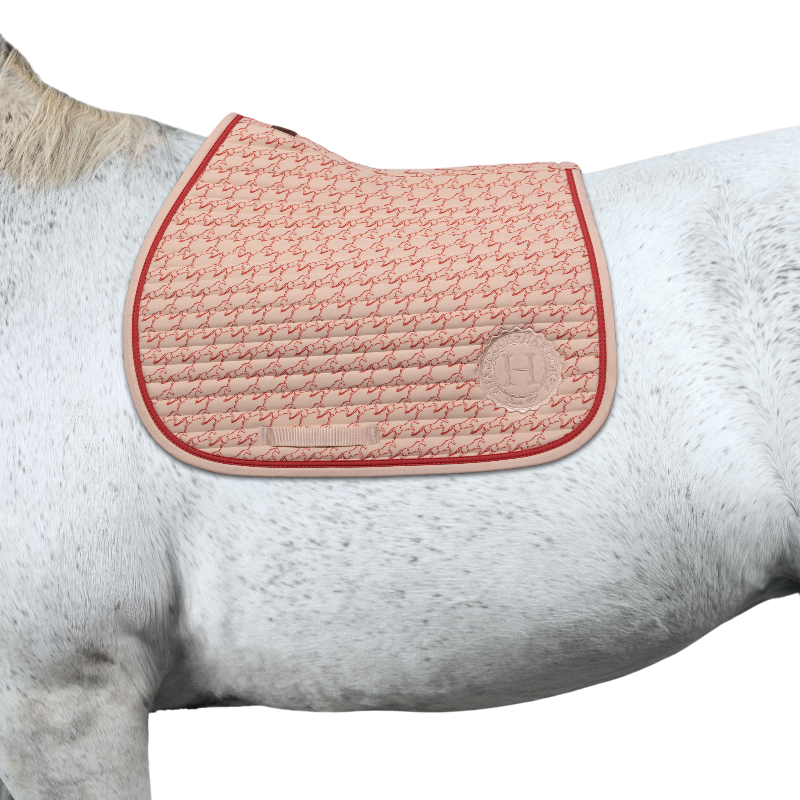 Harcour - Tapis de selle Karembar jump shell grapefruit | - Ohlala