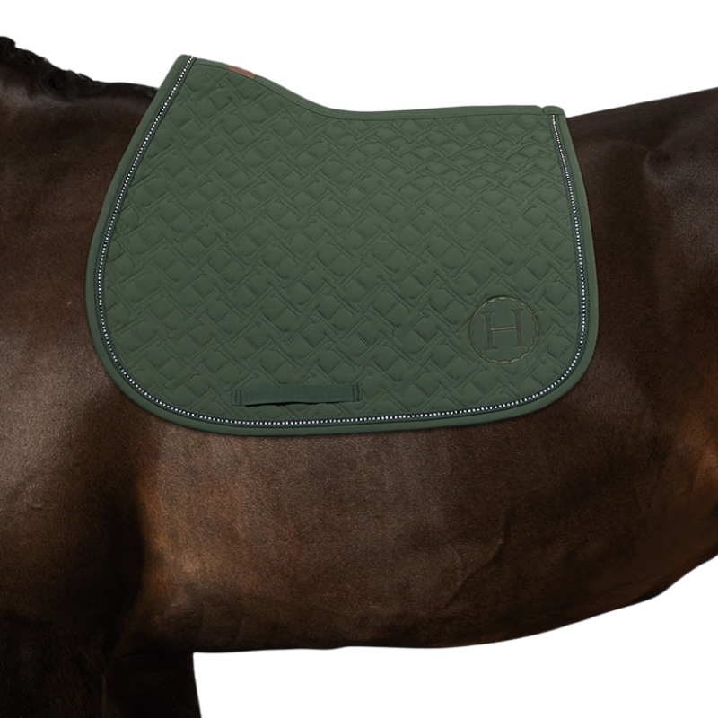 Harcour - Tapis de selle Saphir trèfle