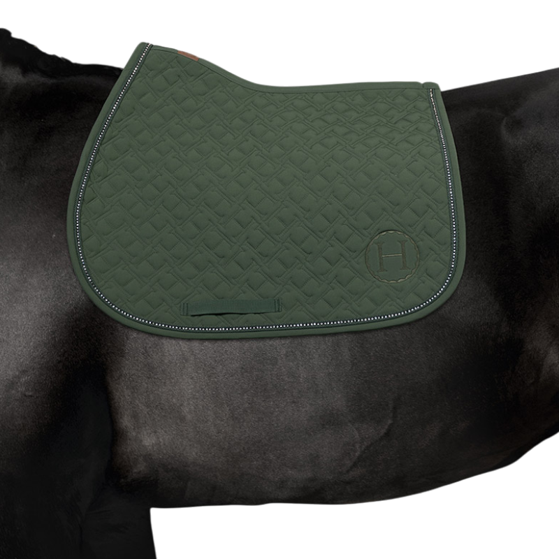 Harcour - Tapis de selle Saphir trèfle
