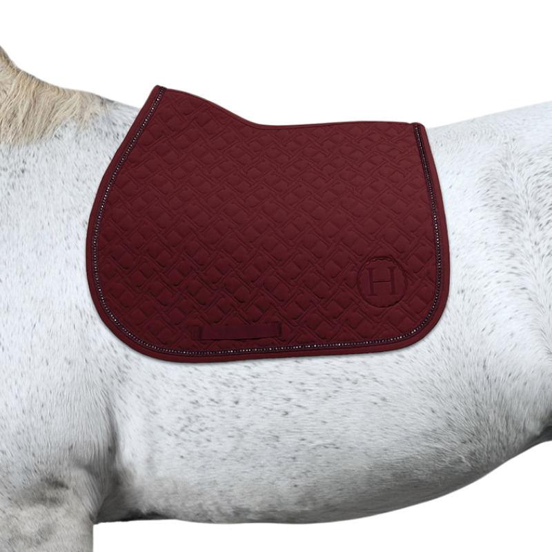 Harcour - Tapis de selle Saphir vigne