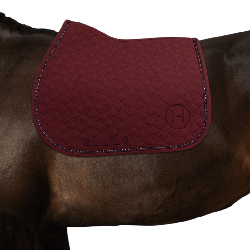 Harcour - Tapis de selle Saphir vigne
