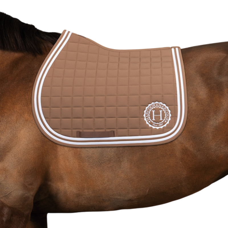 Harcour - Tapis de selle Soft moka