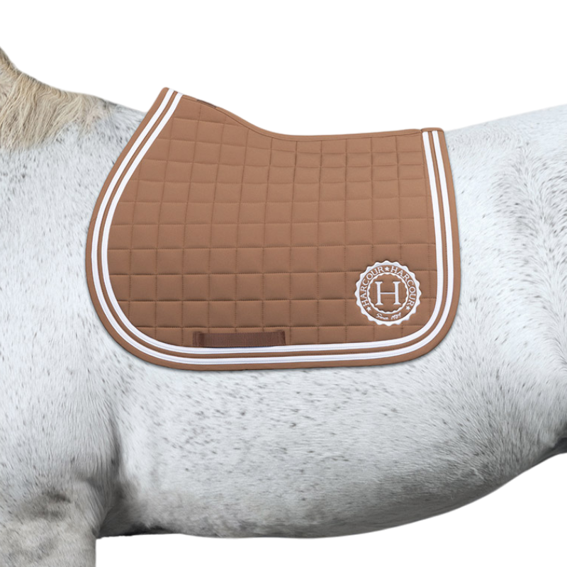 Harcour - Tapis de selle Soft moka